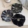 Goma para el pelo de terciopelo y encaje estilo coreano, accesorio retro elegante para cabello de otoño e invierno, goma de pelo, para moño, cuerda para el pelo, accesorio para el cabello