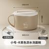 Tazón para fideos instantáneos de acero inoxidable 304, dormitorio de estudiantes, escurridor, gran capacidad, tazón para arroz con tapa, lonchera, regalo, entrega de una pieza