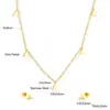 Pendientes de Estrella de Diamante Flash Calados de Diseño Europeo y Americano Cadena para Clavícula Colgante Conjunto de Collar y Pendientes de Estilo Frío Simple para Mujeres