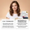 Parche de cuidado facial que limpia suavemente e hidrata la piel del rostro, especialmente para las marcas de acné, un parche de cuidado diario transpirable y portátil