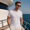 Camisa polo de manga corta para hombre, nuevo uniforme de equipo corporativo de verano, camisa de publicidad unisex con cuello, ropa de trabajo tipo camiseta