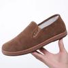 26 Modelos Nuevos de Primavera y Otoño de Zapatos Cómodos y Versátiles para Hombres de Mediana Edad y Mayores, Suela Suave, Antideslizantes, Ligeros, Slip-On, Zapatos Casuales para Hombre