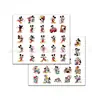 Escena de Cumpleaños Temática de Mickey Suministros para Decoración Fiesta Traje de Fiesta Colgante de Puerta con Globo Bolsa de Regalo Tela de Fondo de Panal