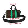 Bolso Nuevo Unisex de Bloques de Color Bolso Almohada Bolso de Hombro Grabado Bolso de Ruedas Bolso Cilíndrico Bolso Cruzado de Moda Bolso de Pareja