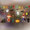 Decoração de Halloween Adesivos de jardim de infância Adesivos de porta de vidro Janela Loja de flores Shopping Bar Layout Suprimentos de decoração