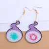 Comercio Exterior Tierra-Atado Niño Hanako Jun Aretes Cos Teca Acrílico Creativo Animación Accesorios Periféricos