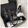 Bolso Tote Transfronterizo Nuevo de Gran Capacidad, Bolso de Hombro Simple y a la Moda, Bolso Bandolera, Bolsa de Compras Conveniente Casual y Elegante