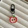 Chaveiro de Frutas de Verão Gelo-Transparente Simuladas, Pingente de Bolsa Requintado para Estudantes, Chaveiro de Carro, Acessório Decorativo de Alto Valor
