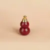 Llavero Colgante de Calabaza de Cinabrio Crudo Cadena para Teléfono Accesorio Año del Zodiaco Colgante de Collar de Calabaza Arena Púrpura Dorada Venta al por Mayor