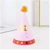 Sombrero de Fiesta Puntiagudo con Puntos Ondulados Bronceado Fiesta de Cumpleaños Decoración de Fiesta Suministros de Cumpleaños para Niños Adultos Sombrero 10 Piezas