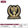 Patch de Bordado Popular da Amazon para Roupas Jk Patch de Decoração com Escudo e Coroa Patch Bordado Etiqueta Bordada