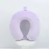 Almohada de Viaje en Forma de U para el Cuello, Almohada Portátil para Avión, Reposacabezas para el Cuello de Coche, para Dormir en Viajes Largos, Almohada Cervical en Forma de U para Trenes de Alta Velocidad