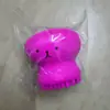 Cepillo Facial Pequeño de Pulpo Limpiador de Gelatina de Silicona Cepillo Masajeador de Limpieza Manual Cepillo para Baño con Champú para Bebé Poros