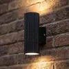 Lámpara de pared exterior impermeable de venta caliente transfronteriza iluminación personalidad abs impermeable cuadrada redonda decorativa led super brillante hotel pared