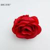 Cabeça de flor de rosa artificial, arranjo de flores feito à mão, grampo de cabelo, flor, decoração hanfu, fábrica de flores de casamento, flor de rosa de diamante, venda imperdível