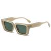 Gafas de sol de estilo coreano con montura grande INS para mujer, gafas de sol de estilo urbano para chicas atractivas, gafas de sol tipo caja del mismo estilo para hombres y mujeres, gafas de sol de estilo urbano