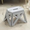 Banco pequeño plegable portátil de plástico grueso para el hogar, para acampar al aire libre, picnic, taburete pequeño plegable portátil de pesca Maza