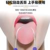 Especial transfronterizo para nuevo raspador de lengua de acero inoxidable con mango ABS raspador de lengua desodorante para adultos cepillo de lengua en forma de U