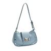 Bolsa Pequeña de Color Frío para Mujer 2024 Verano Nueva Elegante de Moda Bolso de Axila Versátil de Alta Gama Casual Bolso de Hombro