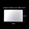 Grosor 0.2mm Teléfono Móvil Desmontaje Marco de Desmontaje Tarjeta Panel LCD Marco Medio Desmontaje Lámina Delgada Plástico Pieza de Palanca para Desmontar Pantalla Película