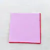 Especializado para Comercio Exterior: Servilletas y Manteles de Lino con Bloques de Color y Borde Bordado, Manteles Resistentes al Calor de Comercio Exterior, Textiles de Mesa que Mejoran el Ambiente para Bodas