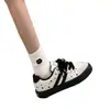 Zapatos Deportivos Casuales para Mujer Estudiante Modelo Nuevo 2026, Brillantes Estrellados, de Suela Plana, con Cordones, Cómodos y Transpirables