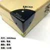 23,26,28mm Protector de Esquina Triangular Grande Caja de Herramientas Esquina Anticolisión Accesorios para Manualidades Caja de Vino Accesorios para Caja de Madera