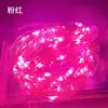 Cadena de luces USB de alambre de cobre transfronteriza con caja de batería de control remoto de ocho funciones, decoración de caja de regalo para pastel, cadena de luces LED navideñas para vacaciones