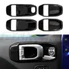 Adecuado para 18 Modelos de Wrangler Manija Interior Modificada Decoración Patrón Fibra de Carbono Accesorios de Modificación de Interior de Coche Adhesivo