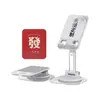 Soporte de Escritorio Perezoso para Teléfono con Base Metálica Grande, Giratorio y Plegable, Adecuado para Transmisiones en Vivo, Personalizable como Regalos Promocionales