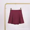 Saia Curta Lulu com Shorts de Yoga Embutidos, Saia de Secagem Rápida para Mulheres, Saia Esportiva de Tênis, Roupa Fitness Anti-Exposição para Mulheres