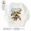 Suéteres de Dibujos Animados de Abejorro para Niños Otoño e Invierno 2025 Nuevos Suéteres Bonitos de Estilo Coreano Casual Camisetas Básicas