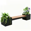 Jardineras de Acero Inoxidable, Macetas para Jardín, Canaletas para Flores de Oficina de Ventas, Canaletas de Plantación, Maceteros Rectangulares de Hierro, Macetas, Soportes para Flores de Hierro