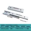 20 de Ancho 16 de Espesor Tres Secciones Doble Capa Riel Deslizante Dos Secciones Aleación de Aluminio Cajón Pequeño Montaje Lateral Tres Secciones Lineal Industrial Riel Guía Pequeño