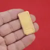 Barras de Ouro de Imitação Premium, Tijolos de Ouro Sólido Artesanais de Alta Qualidade, Itens de Decoração para Casa com Significados Simbólicos, Adereços Realistas, Pequenas Barras de Ouro