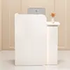 Mostrador de caja para tiendas pequeñas, mostrador de barra comercial simple y moderno para tiendas de conveniencia, mesa de bar moderna, mostrador de pago para tiendas de ropa