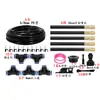 Kit universal personalizable de boquilla ajustable para atomización, riego, enfriamiento y humidificación, aspersor para invernadero, dispositivo automático de riego para flores, riego por aspersión