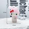 Mini llavero colgante de Sanrio, nuevo Kulomi Merlot, joyería DIY, zapatos para niños, accesorios para muñecas de dibujos animados