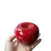 Adornos de Manzana de Madera Maciza, Artesanías de Secuoya, Decoraciones Navideñas Hechas a Mano para Nochebuena, Regalos, Accesorios, Madera al por Mayor