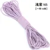 Venta al por mayor del fabricante Bandas elásticas redondas de colores para niños, Cuerdas para saltar, Cordones elásticos para ropa y pantalones, Cordones elásticos de alta elasticidad y durabilidad