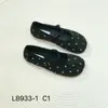 2026 Nuevos Zapatos Mary Jane de Lunares para Mujer Retro Punta Redonda Planos Hebilla Bajos Casuales L8933-1