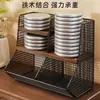 Estante de almacenamiento de escritorio para sala de estar, mueble lateral de comedor, mesa de café, organizador de tazas de café, estante de almacenamiento de juguetes y bocadillos para el hogar