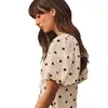 Novedad Primavera y Verano 2025 Estación Independiente de Amazon Moda Femenina Transfronteriza Europea y Americana talla grande Vestido Holgado con Estampado