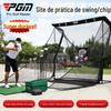 Rede de Treino de Golfe Pgm Equipamento de Treino de Swing/Chipping Rede de Rebote Anti-Rebote Fornecimento Direto da Fábrica