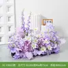 Hc-Ck6Flores Artificiais, Arranjos Florais Artificiais, Novo Estilo Decorações de Flores de Chão para Casamentos, Decorações de Corredor de Boas-Vindas, Flores de Seda para Casamentos
