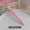 Nuevo clip de flequillo de verano dopamina para mujer clip lateral simple de alta gama clip de peluquería esponjoso clip lateral pinza para el pelo al por mayor