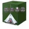 Capa de Tanque de Água Transfronteiriça 210D Capa Impermeável Externa Capa para Tambor Ton IBC Capa Impermeável e à Prova de Poeira para Tanque de Água Externo 1000L