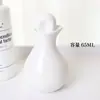 Porcelana Blanca Tazón Pequeño Tazón para Aceite Esencial Tazón para Mascarilla Compresa Húmeda Spa Cuidado de la Piel Salón de Belleza Producto Mezcla Platsito
