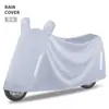Funda para Lluvia para Coche Eléctrico Funda para Lluvia Cobertura Completa Motocicleta Protección Solar Impermeable Ropa para Coche Funda para Coche de Batería Impermeable para Pedales