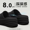 Chinelos Pequenos de Sola Grossa para Aumentar a Altura para Mulheres, Novos Sapatos de Praia de Verão, Sandálias Antiderrapantes e Anti-Odor para Mulheres Usarem ao Ar Livre